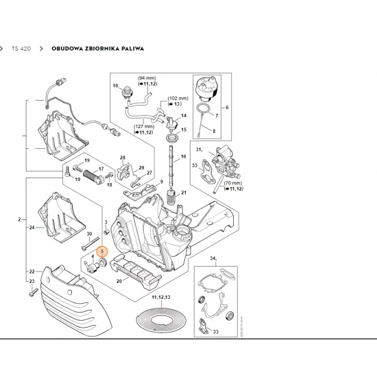 STIHL Tulejka 4223 353 9201